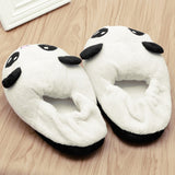 zapatillas de panda cerradas - ipantuflas